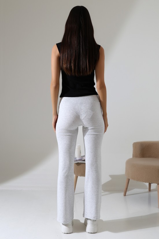 21943 KADIN FULL LYC RİB PAÇASI GENİŞ PANTOLON 21943 KADIN FULL LYC RİB PAÇASI GENİŞ PANTOLON