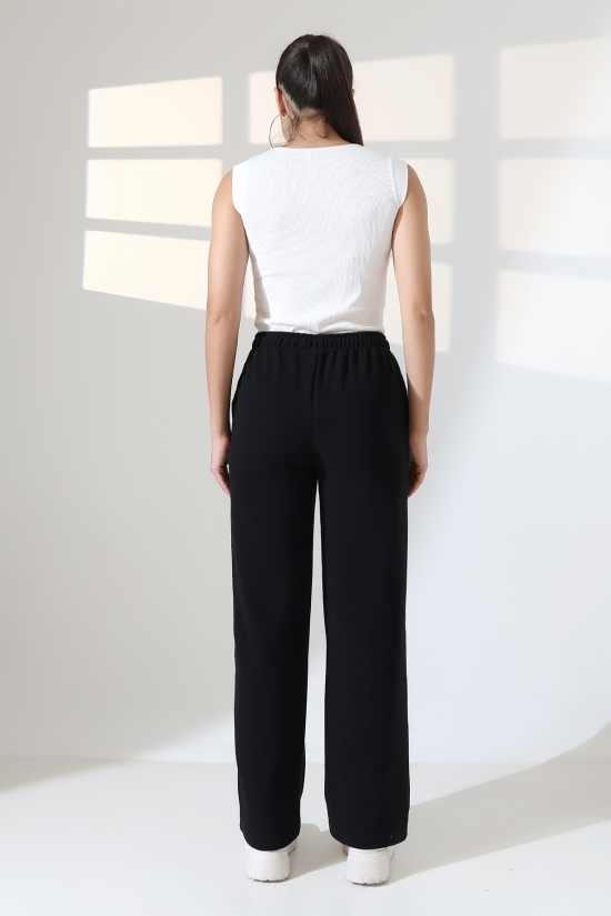 22165 KADIN FIRÇALI SELANİK CEPLİ İNCE BELLASTİKLİ PAÇASI AÇIK SALAŞ PANTOLON 22165 KADIN FIRÇALI SELANİK CEPLİ İNCE BELLASTİKLİ PAÇASI AÇIK SALAŞ PANTOLON