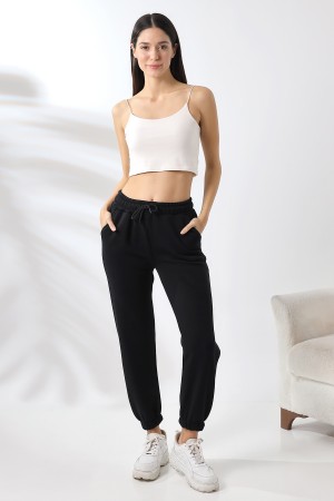 21629 KADIN 3 İP PENYE KOMPAKT ŞARDONLU CEPLİ PAÇASI LAST EŞOFMAN PANTOLON 21629 KADIN 3 İP PENYE KOMPAKT ŞARDONLU CEPLİ PAÇASI LAST EŞOFMAN PANTOLON