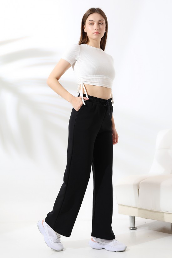 21776 KADIN 3 İP PENYE KOMPAKT ŞARDONLU CEPLİ PAÇASI AÇIK EŞOFMAN PANTOLON 21776 KADIN 3 İP PENYE KOMPAKT ŞARDONLU CEPLİ PAÇASI AÇIK EŞOFMAN PANTOLON