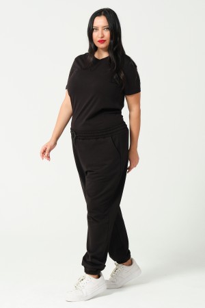 21633BB BÜYÜK BEDEN KADIN FULL LYC PENYE KOMPAKT 2 İPLİK CEPLİ PAÇASI LAST. EŞOFMAN PANTOLON 21633BB BÜYÜK BEDEN KADIN FULL LYC PENYE KOMPAKT 2 İPLİK CEPLİ PAÇASI LAST. EŞOFMAN PANTOLON