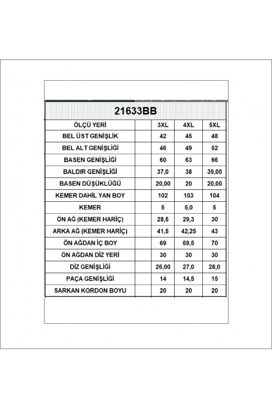 21633BB BÜYÜK BEDEN KADIN FULL LYC PENYE KOMPAKT 2 İPLİK CEPLİ PAÇASI LAST. EŞOFMAN PANTOLON 