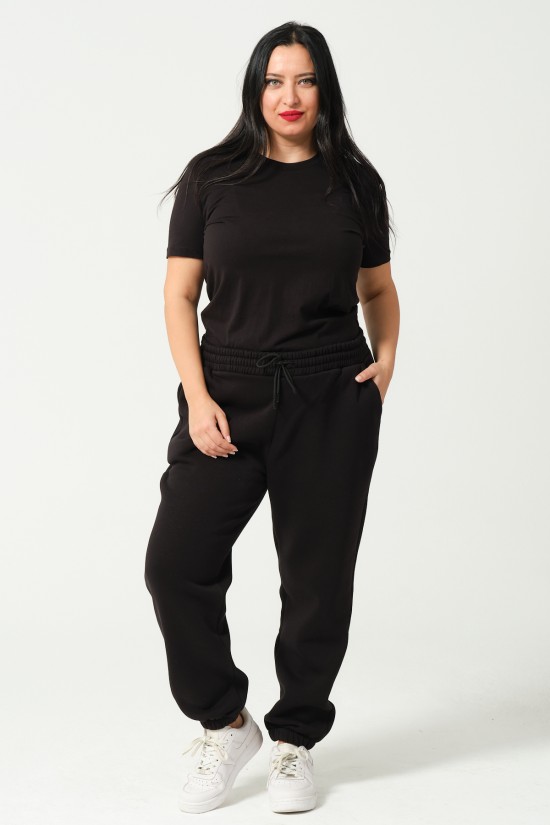 21629BB BÜYÜK BEDEN KADIN 3 İP PENYE KOMPAKT ŞARDONLU CEPLİ PAÇASI LAST EŞOFMAN PANTOLON 21629BB BÜYÜK BEDEN KADIN 3 İP PENYE KOMPAKT ŞARDONLU CEPLİ PAÇASI LAST EŞOFMAN PANTOLON