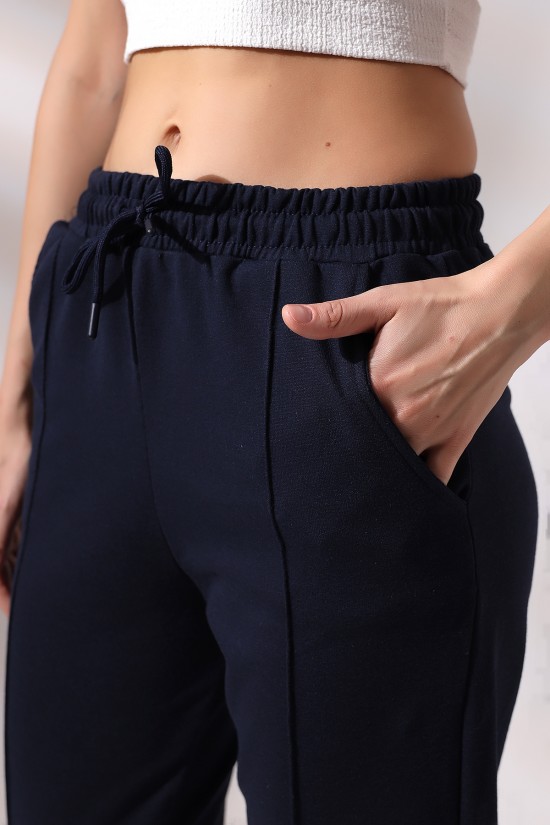 21304 BAYAN CEPLİ ÖNÜ ÇIMALI PAÇASI LAST.GENİŞ 2 İP PANTOLON 21304 BAYAN CEPLİ ÖNÜ ÇIMALI PAÇASI LAST.GENİŞ 2 İP PANTOLON