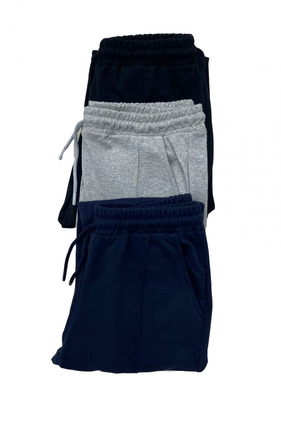 31304 - 3LÜ PAKET BAYAN CEPLİ ÖNÜ ÇIMALI PAÇASI LAST.GENİŞ 2 İP PANTOLON 31304 - 3LÜ PAKET BAYAN CEPLİ ÖNÜ ÇIMALI PAÇASI LAST.GENİŞ 2 İP PANTOLON