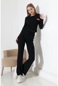 22133 KADIN PARMAK GEÇMELİ UZUN KOL TSHIRT VE ALT PANTOLON FULL LYC RİBANA TAKIM 22133 KADIN PARMAK GEÇMELİ UZUN KOL TSHIRT VE ALT PANTOLON FULL LYC RİBANA TAKIM