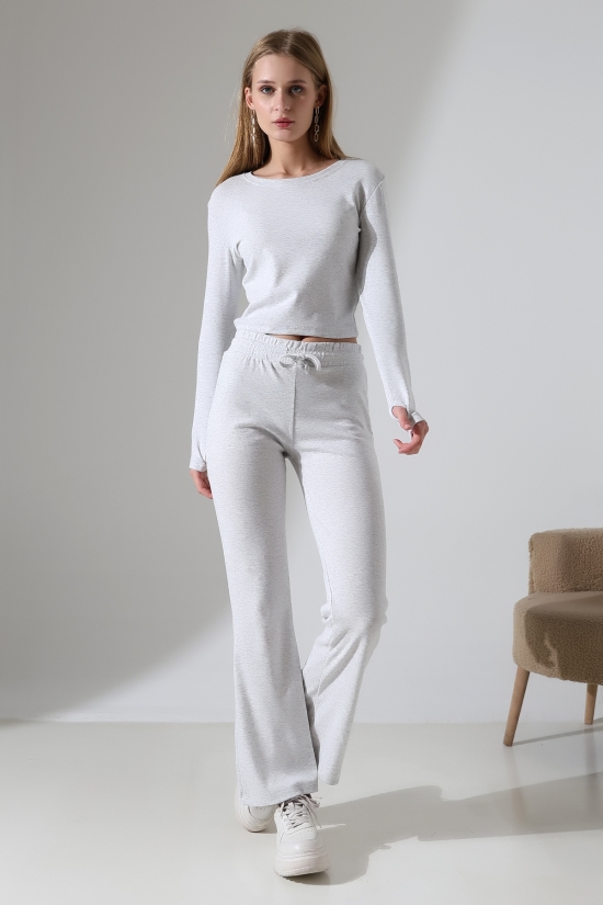 22133 KADIN PARMAK GEÇMELİ UZUN KOL TSHIRT VE ALT PANTOLON FULL LYC RİBANA TAKIM 22133 KADIN PARMAK GEÇMELİ UZUN KOL TSHIRT VE ALT PANTOLON FULL LYC RİBANA TAKIM