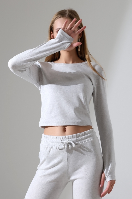 22133 KADIN PARMAK GEÇMELİ UZUN KOL TSHIRT VE ALT PANTOLON FULL LYC RİBANA TAKIM 22133 KADIN PARMAK GEÇMELİ UZUN KOL TSHIRT VE ALT PANTOLON FULL LYC RİBANA TAKIM