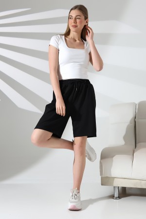 21823 KADIN LYC PENYE KOMPAKT 2 İPLİK CEPLİ UZUN ŞORT 21823 KADIN LYC PENYE KOMPAKT 2 İPLİK CEPLİ UZUN ŞORT