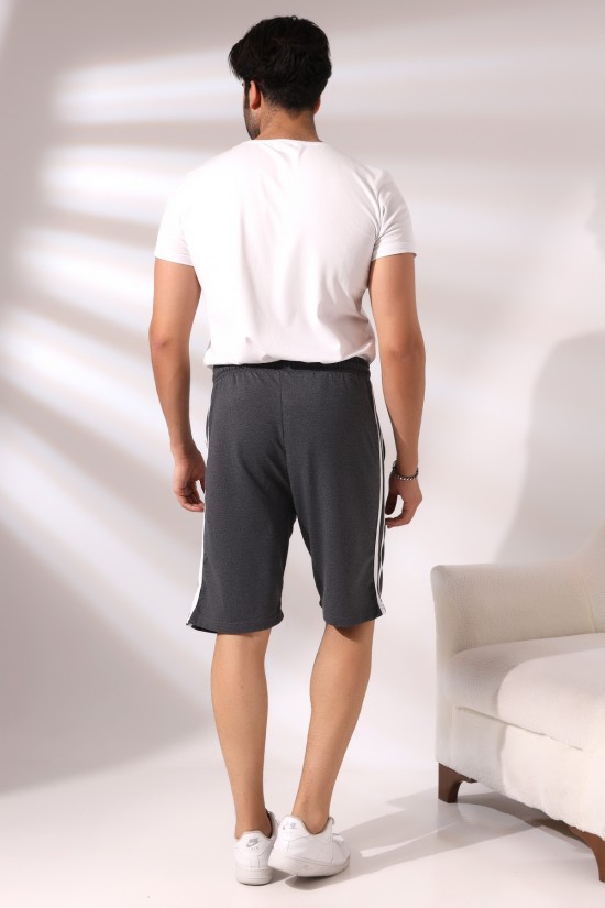 19630 ERKEK FLOTA CEPLİ YANLARI ÇİFT ŞERİTLİ ŞORT 