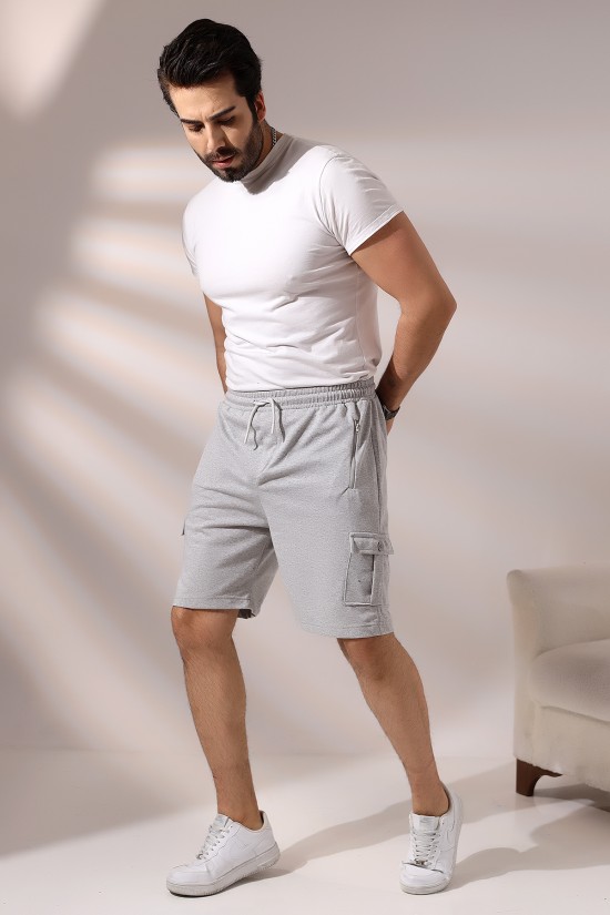 21526 ERKEK CEPLERİ FERMUARLI KARGO CEPLİ ŞORT 21526 ERKEK CEPLERİ FERMUARLI KARGO CEPLİ ŞORT