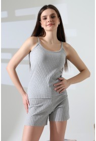 21789  KADIN  ATLET VE ŞORT  7X4 RJN KAŞG.ŞORTLU ATLET TAKIM 