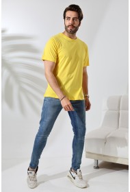 21751 ERKEK BASİC COMFOFRT FİT KISA KOL BİSİKLET YAKA PAMUKLU TSHIRT 21751 ERKEK BASİC COMFOFRT FİT KISA KOL BİSİKLET YAKA PAMUKLU TSHIRT