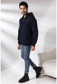 19195 ERKEK DÜZ 2İP ŞARD. KEMİK FERM. KAPŞONLU SWETSHIRT 19195 ERKEK DÜZ 2İP ŞARD. KEMİK FERM. KAPŞONLU SWETSHIRT