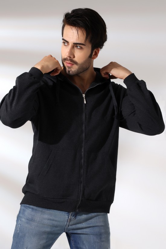 19195 ERKEK DÜZ 2İP ŞARD. KEMİK FERM. KAPŞONLU SWETSHIRT 19195 ERKEK DÜZ 2İP ŞARD. KEMİK FERM. KAPŞONLU SWETSHIRT